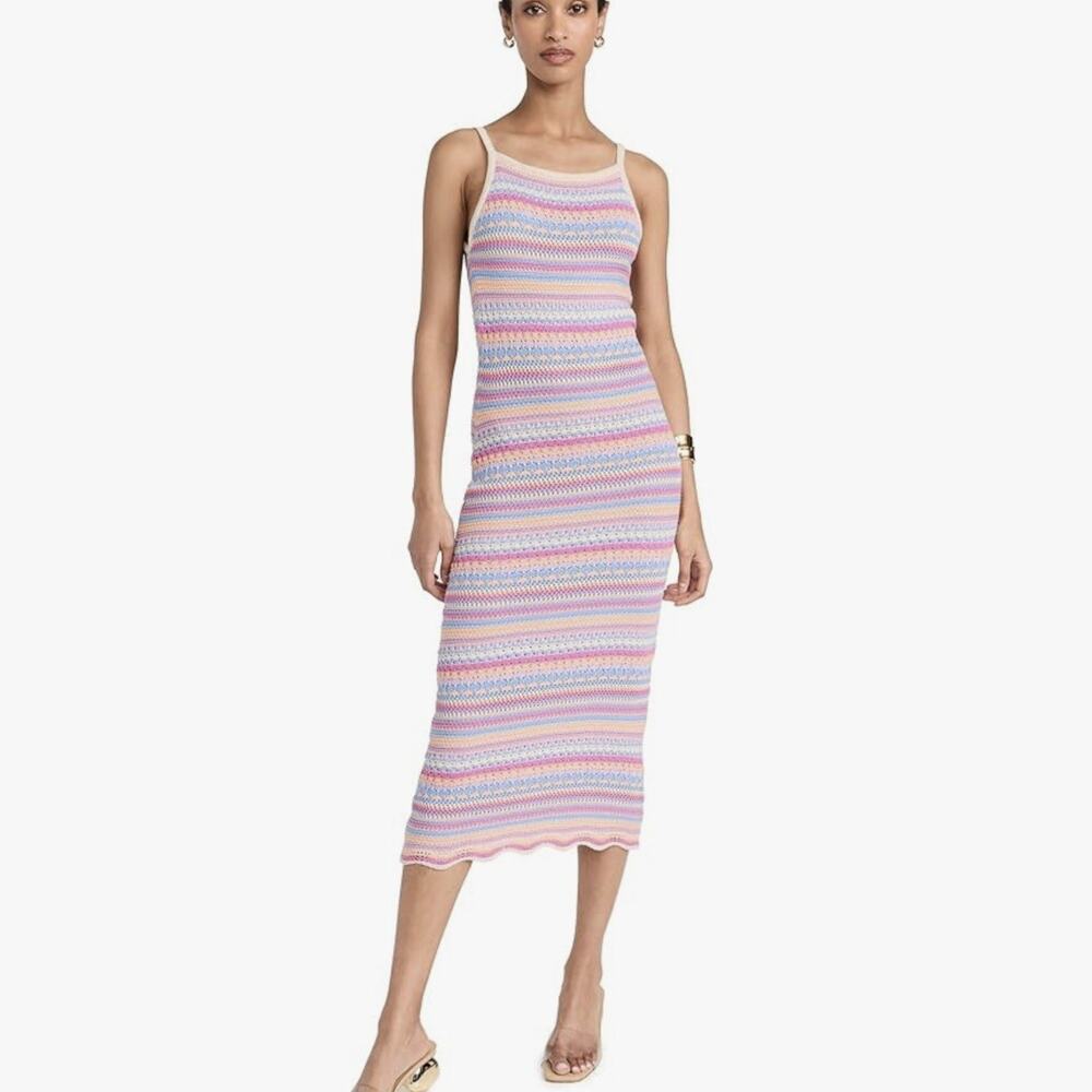 NWT Z Supply Santa Cruz Stripe Midi Dress Size small - Picture 3 of 9